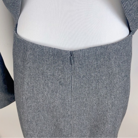 Sophie Rue Wool Blended Monique Cropped Blazer and Mini Skirt Set in Charcoal - Picture 7 of 9